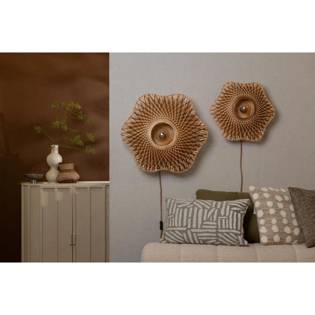 Wandlamp Madura - Naturel - Ø44cm by GOOD&MOJO