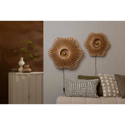 Wandlamp Madura - Naturel - Ø44cm by GOOD&MOJO
