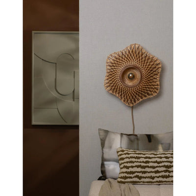 Wandlamp Madura - Naturel - Ø44cm by GOOD&MOJO