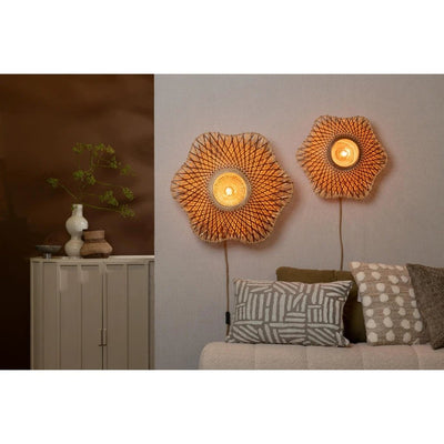 Wandlamp Madura - Naturel - Ø60cm by GOOD&MOJO