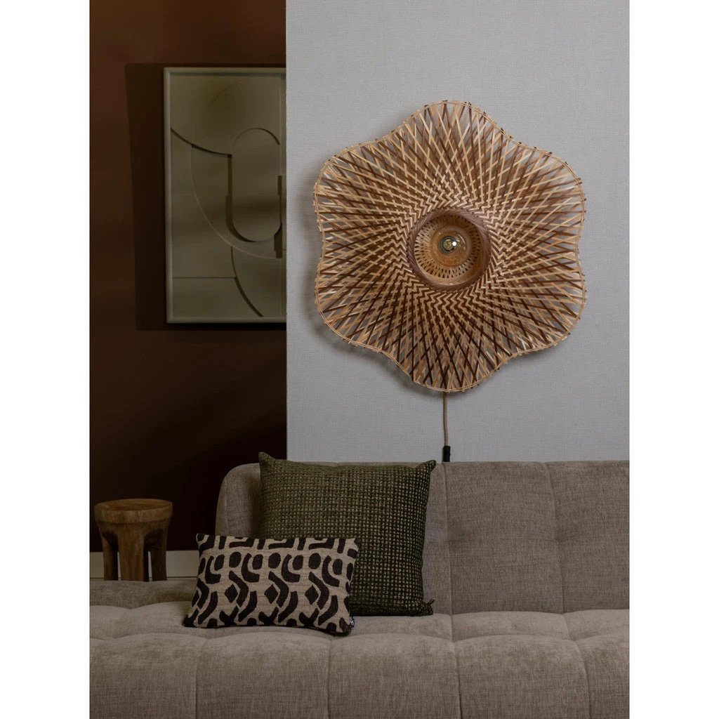 Wandlamp Madura - Naturel - Ø87cm by GOOD&MOJO