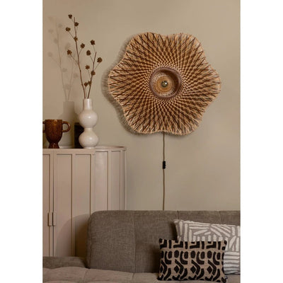 Wandlamp Madura - Naturel - Ø87cm by GOOD&MOJO
