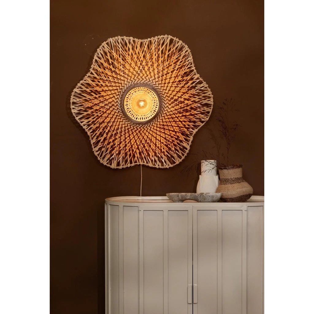 Wandlamp Madura - Naturel - Ø87cm by GOOD&MOJO