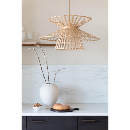 Hanglamp Machu Picchu - Naturel - Ø57cm - depauwwonen