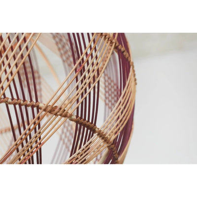 Hanglamp Mendoza - Naturel/Bruin - Ø35cm by GOOD&MOJO