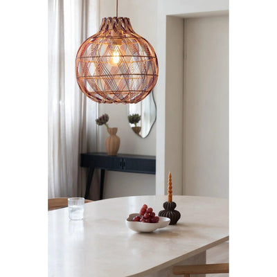 Hanglamp Mendoza - Naturel/Bruin - Ø35cm by GOOD&MOJO