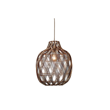 Hanglamp Mendoza - Naturel/Bruin - Ø40cm - depauwwonen