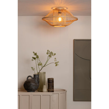 Plafonniere Maui - Naturel - Ø50cm - depauwwonen