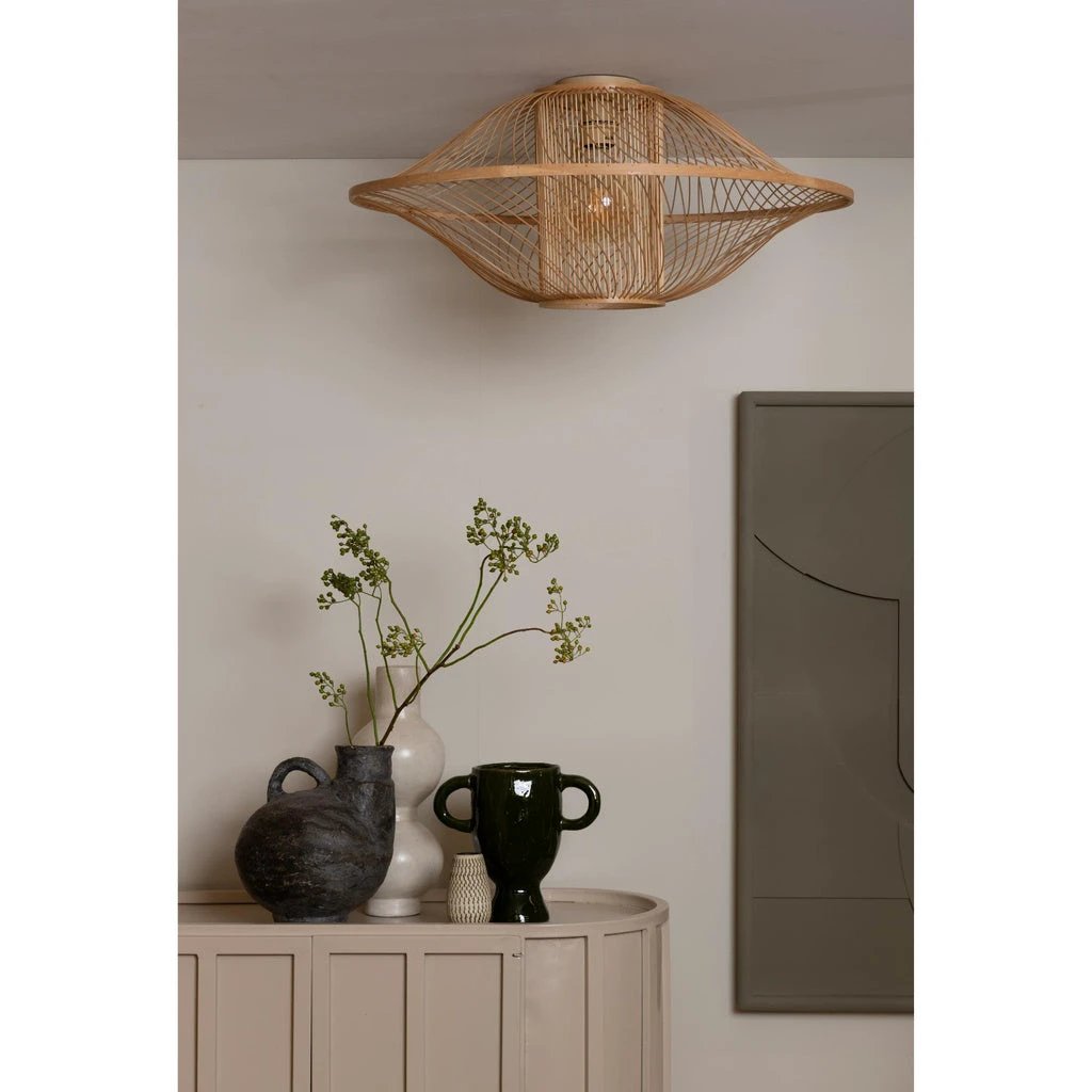 Plafonniere Maui - Naturel - Ø70cm by GOOD&MOJO