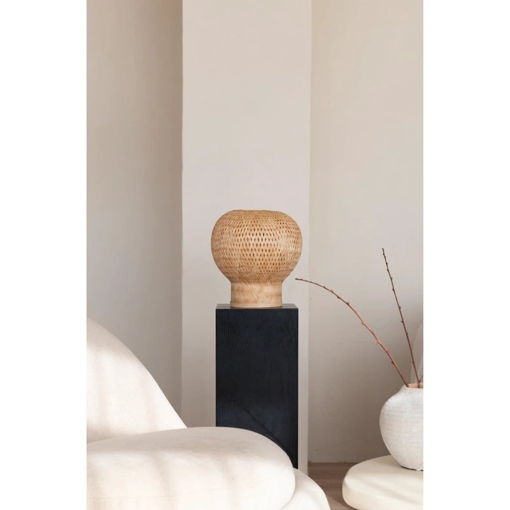 Tafellamp Barbados - Naturel - Ø25cm by GOOD&MOJO