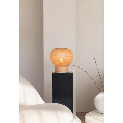 Tafellamp Barbados - Naturel - Ø25cm by GOOD&MOJO