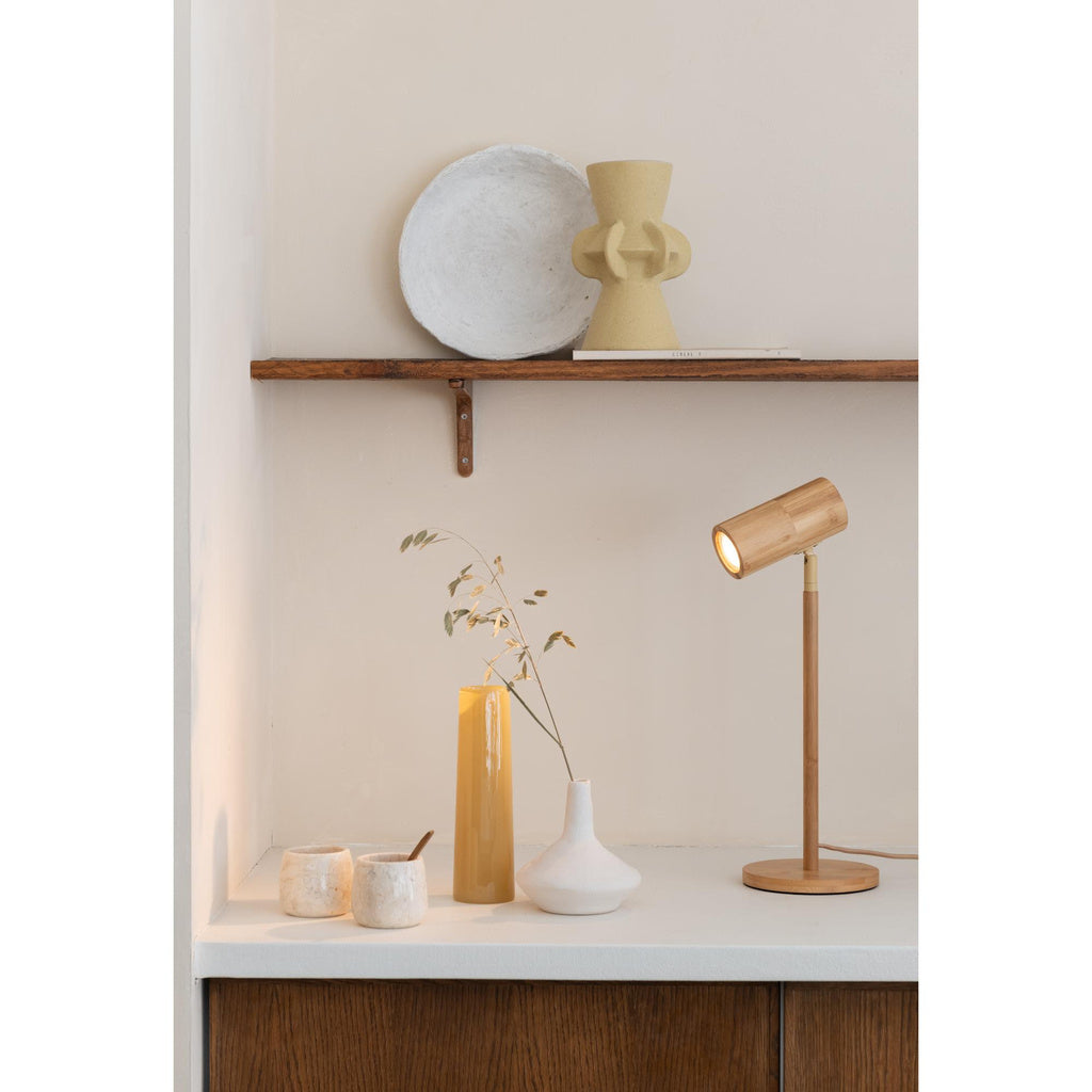 Tafellamp Java - Naturel - Ø18cm x 47cm - depauwwonen