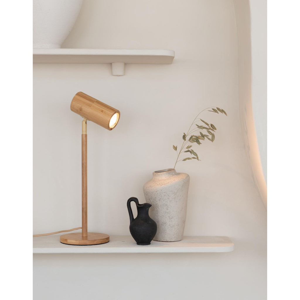 Tafellamp Java - Naturel - Ø18cm x 47cm - depauwwonen