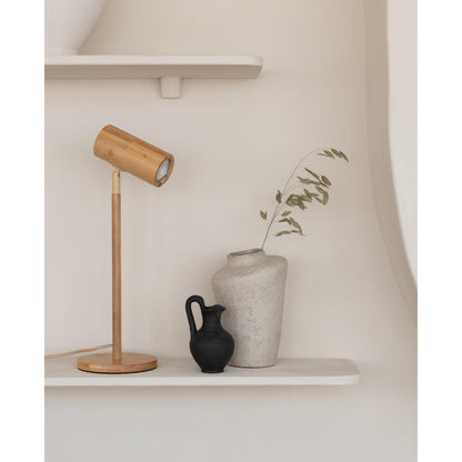 Tafellamp Java - Naturel - Ø18cm x 47cm - depauwwonen