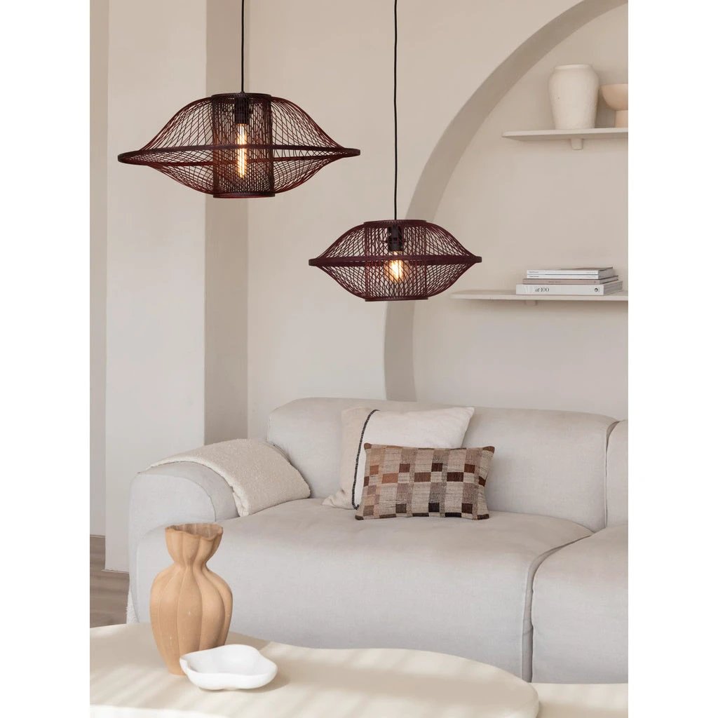Hanglamp Maui - Bordeaux - Ø50cm by GOOD&MOJO