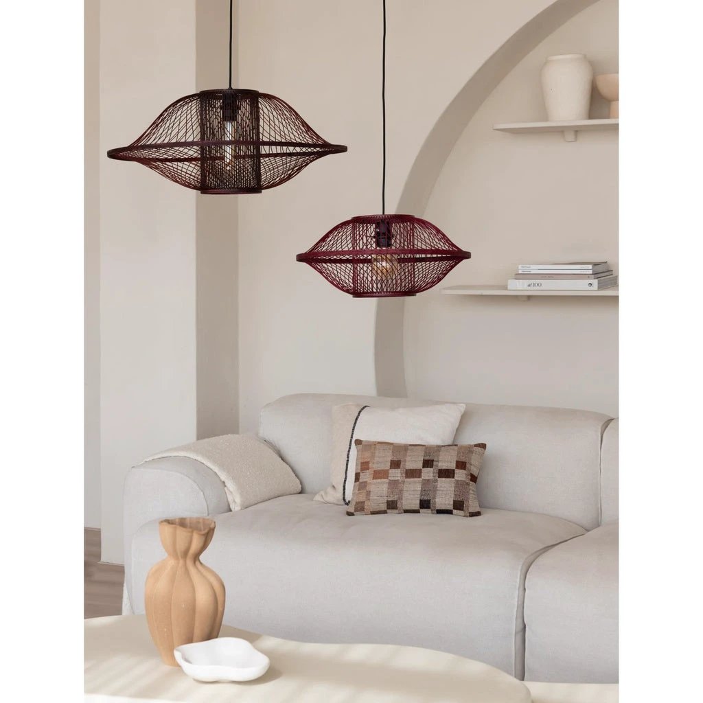 Hanglamp Maui - Bordeaux - Ø70cm by GOOD&MOJO
