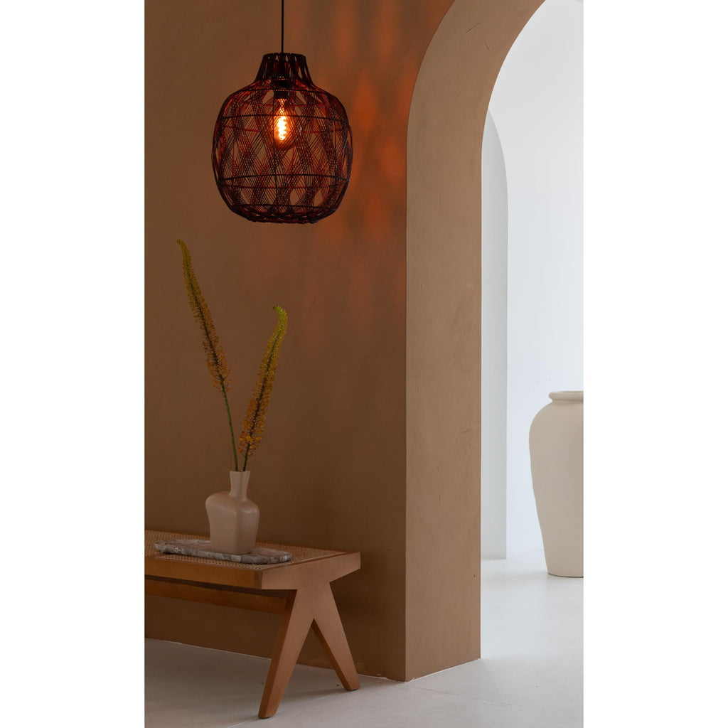 Hanglamp Mendoza - Bordeaux - Ø40cm - depauwwonen