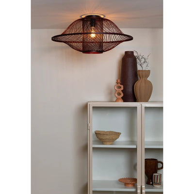 Plafonniere Maui - Bordeaux - Ø70cm by GOOD&MOJO