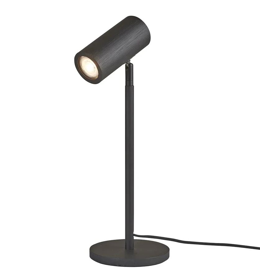 Tafellamp Java - Zwart - Ø18cm x 47cm by GOOD&MOJO