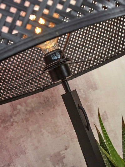 Vloerlamp Java shelves Bamboe zwart by GOOD&MOJO