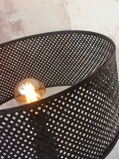 Vloerlamp Java shelves Bamboe zwart by GOOD&MOJO