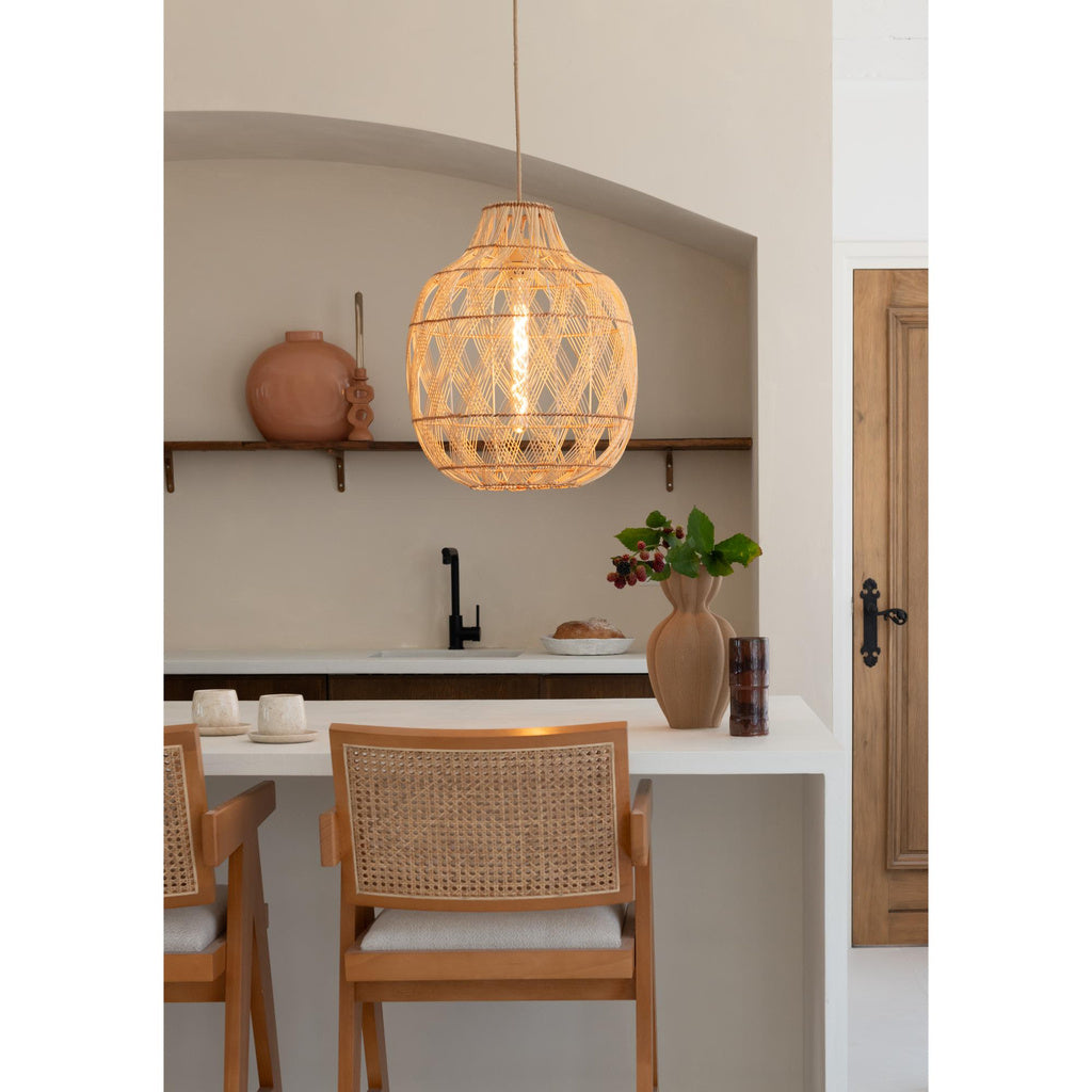 Hanglamp Mendoza - Natuurlijk - Ø40cm - depauwwonen