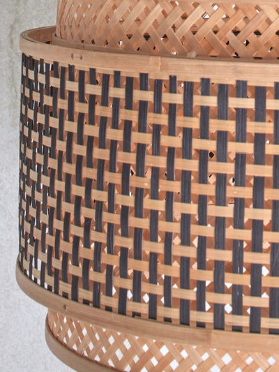 Plafondlamp Bhutan bamboe - L by GOOD&MOJO