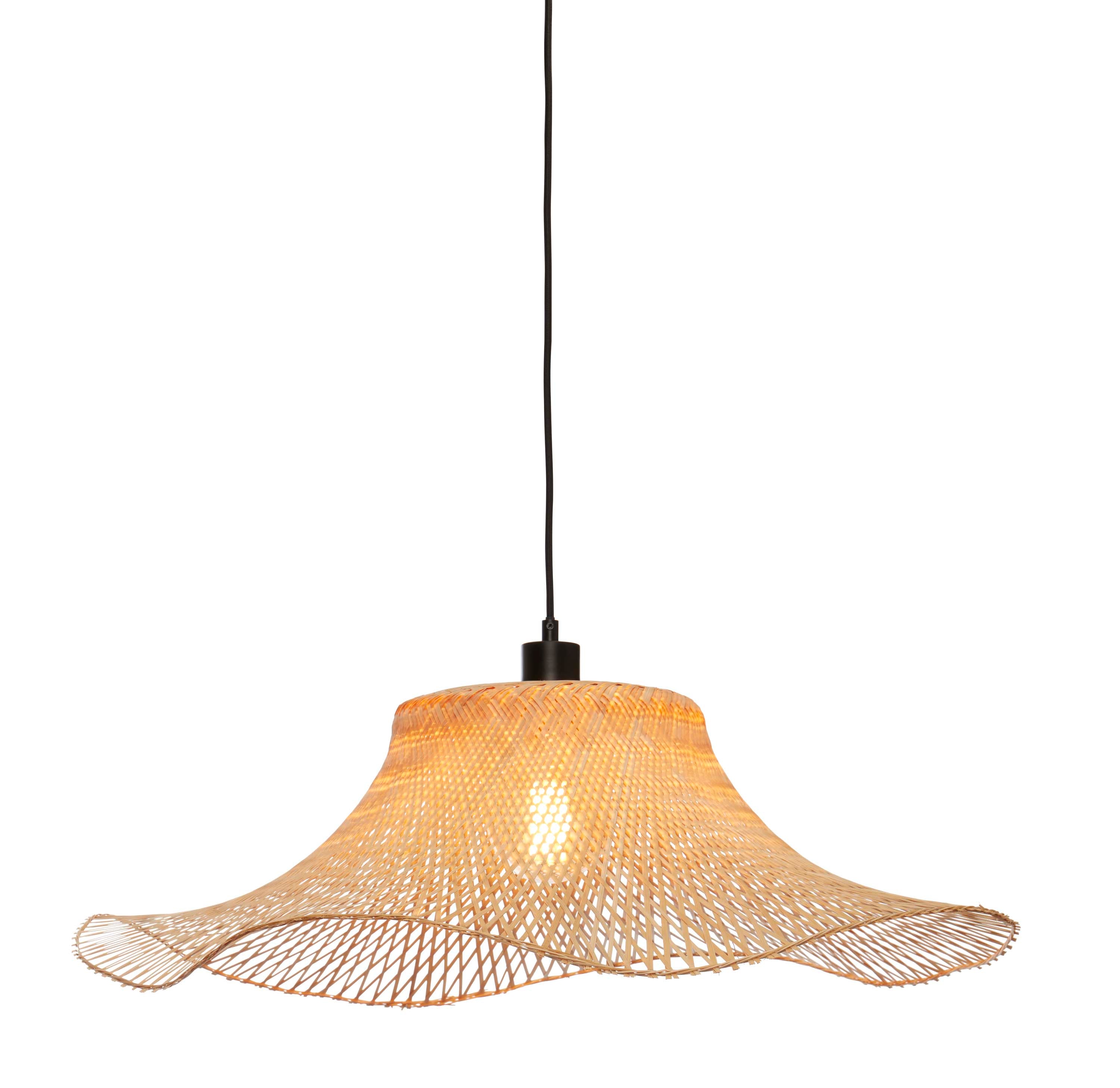 Hanglamp Ibiza - Bamboe - 65x65x20cm - depauwwonen