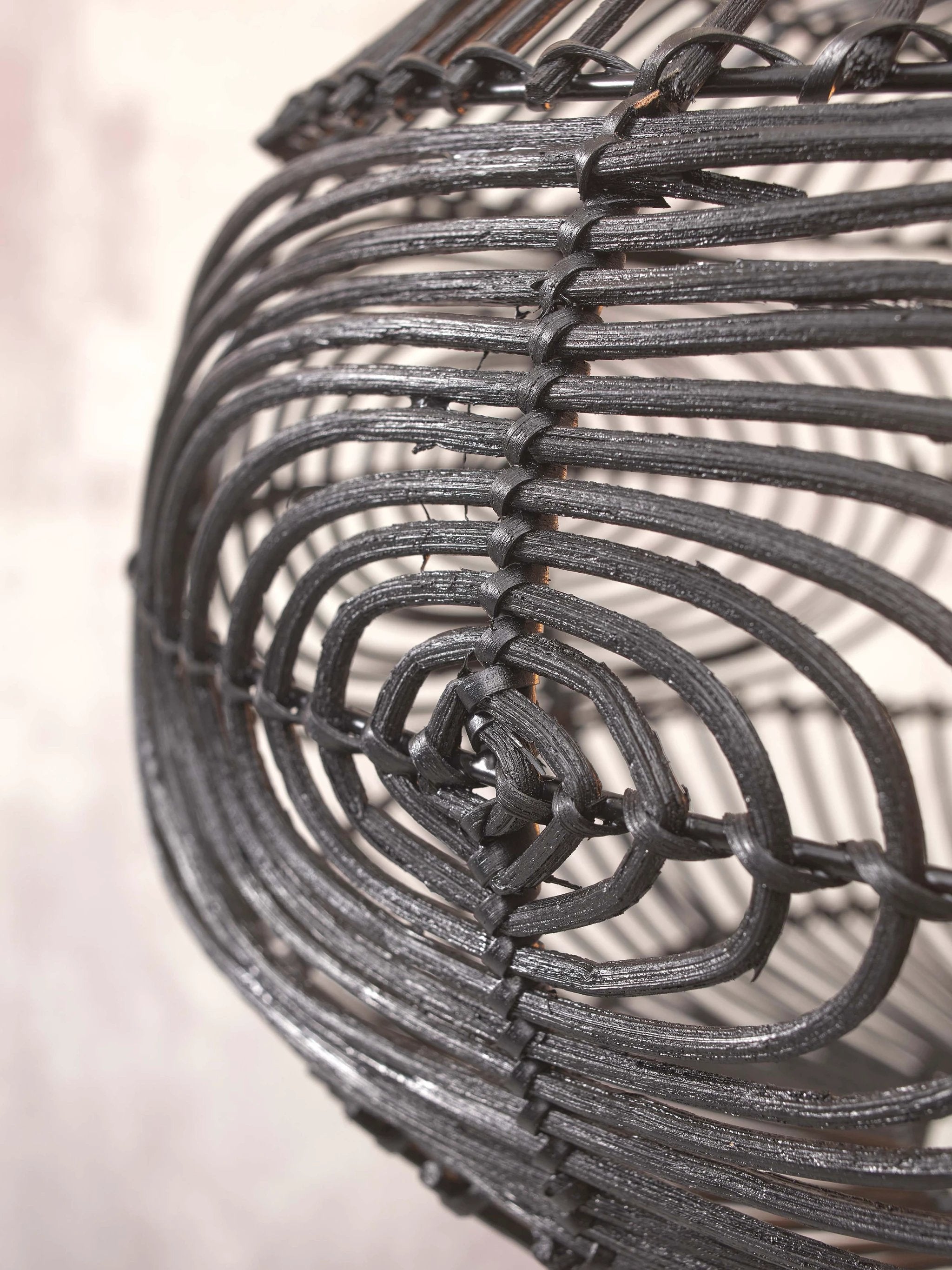 Hanglamp Madeira - Rotan Zwart - Ø48cm by GOOD&MOJO
