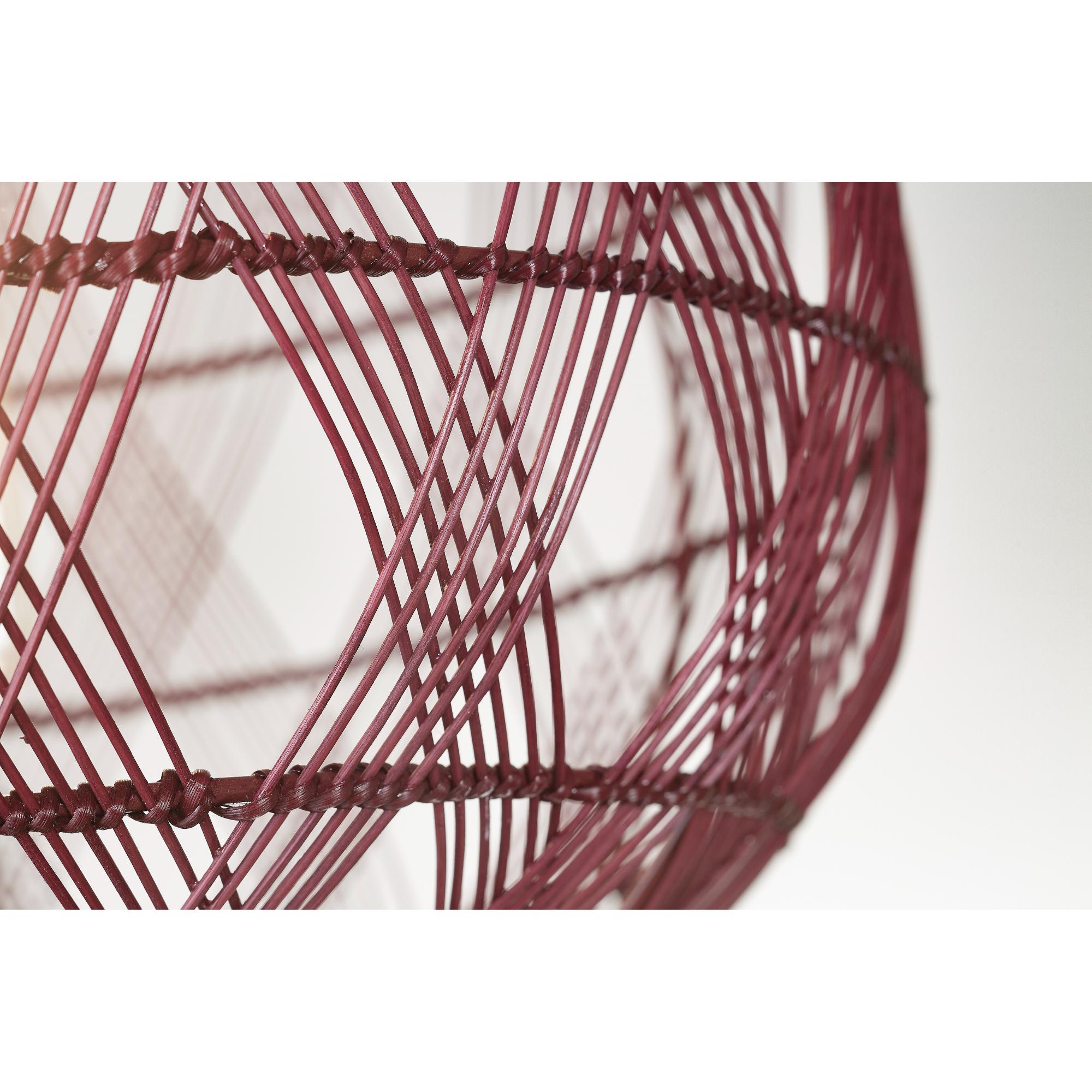 Hanglamp Mendoza - Bordeaux - Ø35cm - depauwwonen