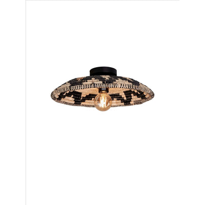 Plafondlamp Andros - Naturel/Zwart - Ø45cm by GOOD&MOJO