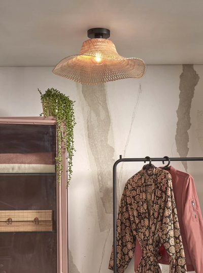 Plafondlamp Ibiza - Bamboe - 50x50x20cm by GOOD&MOJO