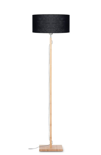 Vloerlamp Fuji - Zwart/Bamboe - Ø47cm by GOOD&MOJO