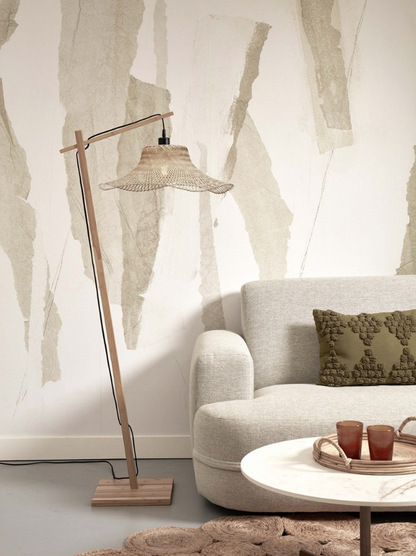 Vloerlamp Ibiza - Bamboe - 68x50x150cm - depauwwonen