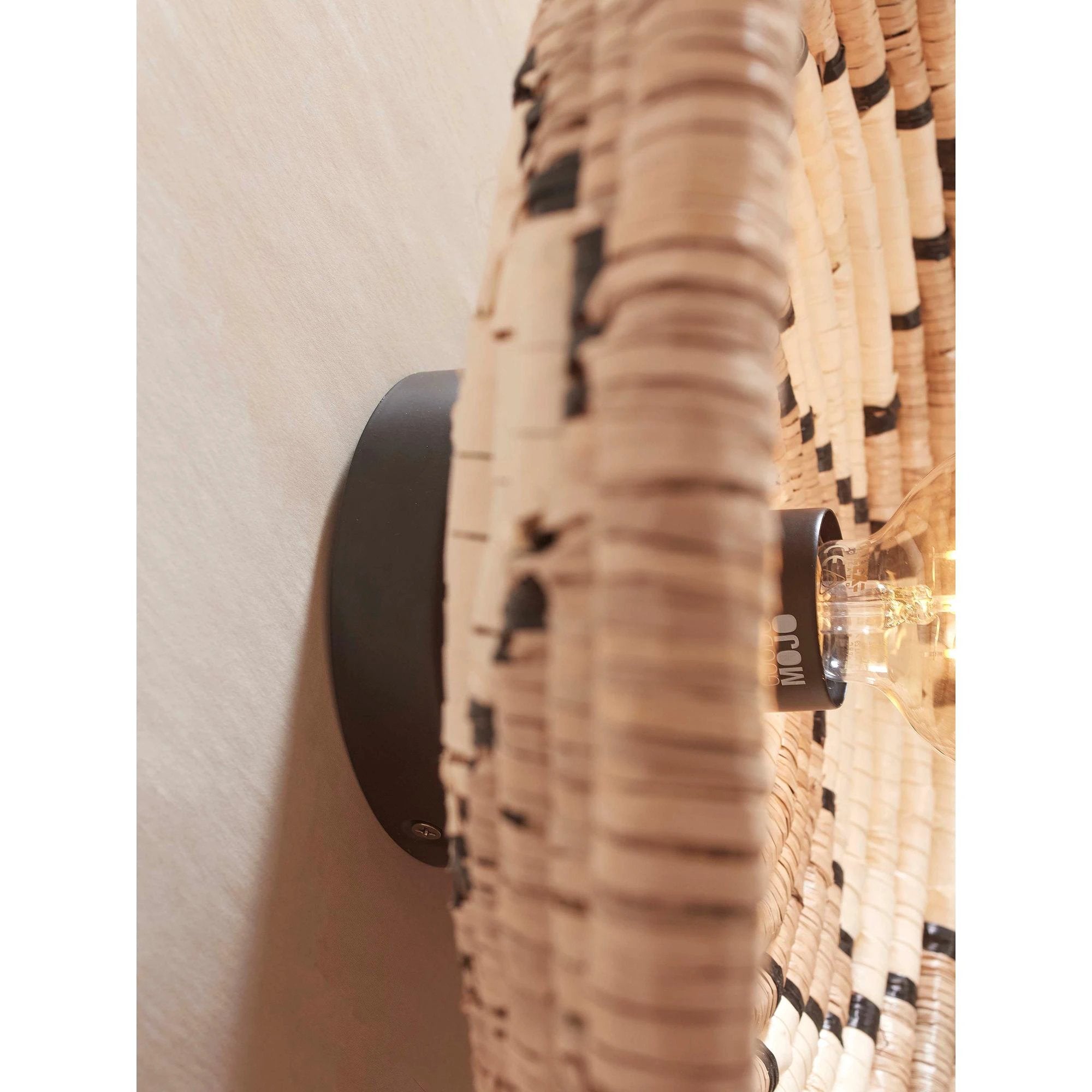 Wandlamp Andros - Naturel/Wit - Ø45cm by GOOD&MOJO