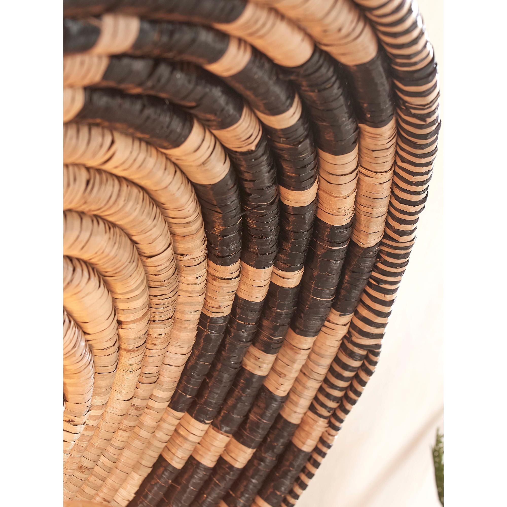 Wandlamp Andros - Naturel/Zwart - Ø45cm - depauwwonen