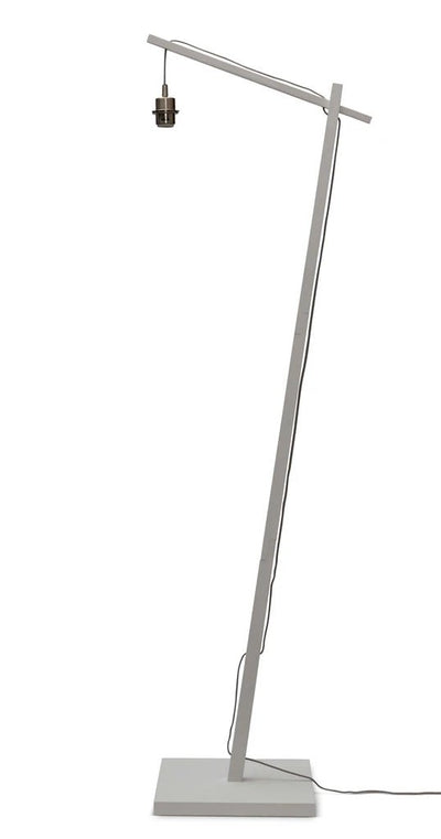 Vloerlamp Hokkaido - Bamboe Wit/Naturel - 63x36x176cm by GOOD&MOJO