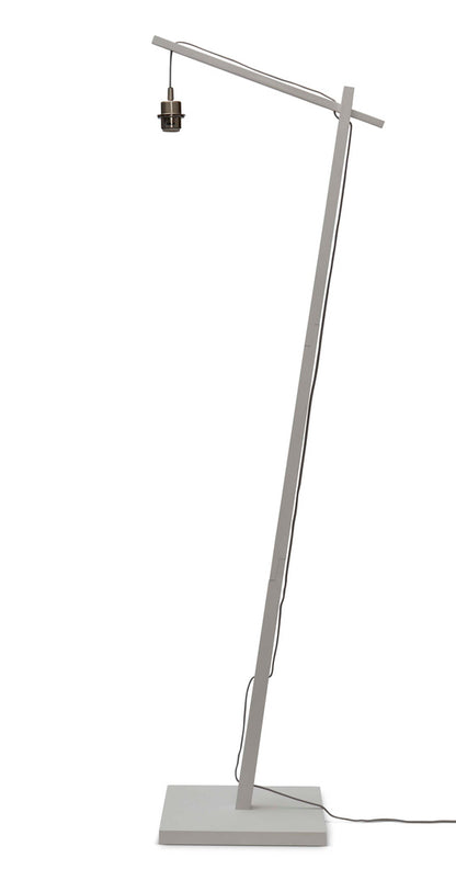 Vloerlamp Hokkaido - Bamboe Wit/Naturel - 63x36x176cm - depauwwonen