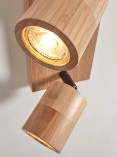 Plafondlamp Java - Bamboe - 22x12x13cm by GOOD&MOJO