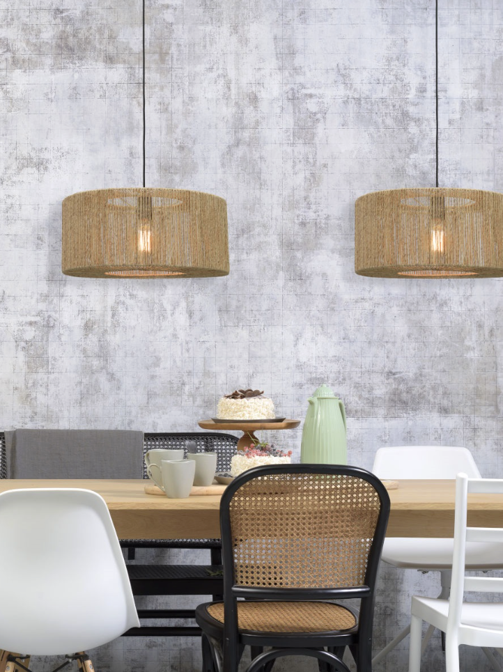 Hanglamp Iguazu - Jute - Recht - Ø50cm - depauwwonen