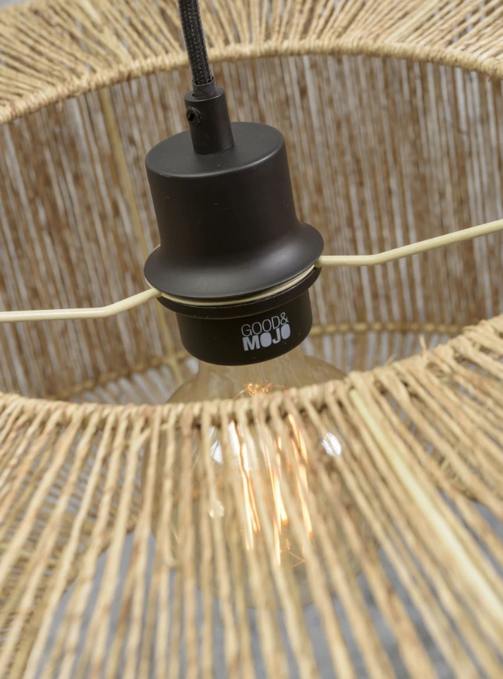 Hanglamp Iguazu - Jute - Recht - Ø60cm by GOOD&MOJO