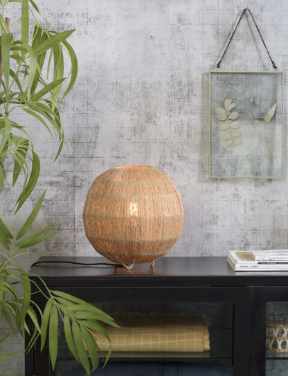 Tafellamp Iguazu - Jute - Ø25cm - depauwwonen