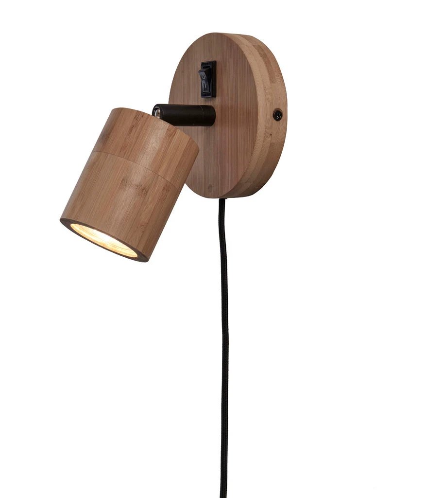 Wandlamp Java - Bamboe - Ø12cm by GOOD&MOJO