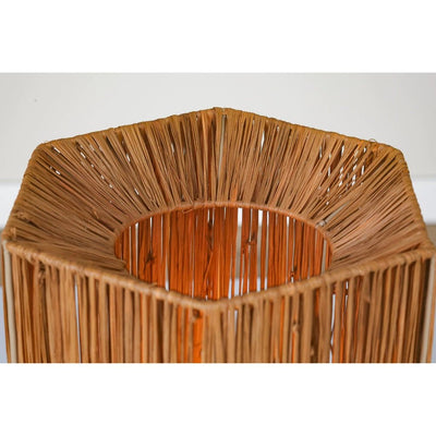 Tafellamp Panama - Donkerbruin - 26x28x26cm by GOOD&MOJO