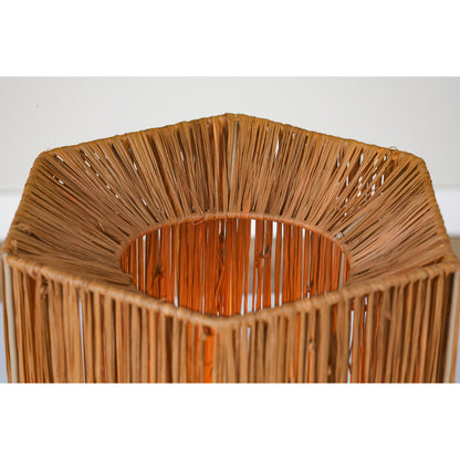 Tafellamp Panama - Donkerbruin - 26x28x26cm - depauwwonen