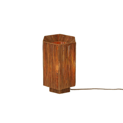 Tafellamp Panama - Donkerbruin - 36x24x36cm by GOOD&MOJO