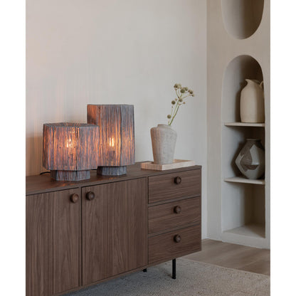 Tafellamp Panama - Lichtgrijs - 36x24x36cm - depauwwonen