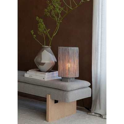 Tafellamp Panama - Lichtgrijs - 36x24x36cm by GOOD&MOJO