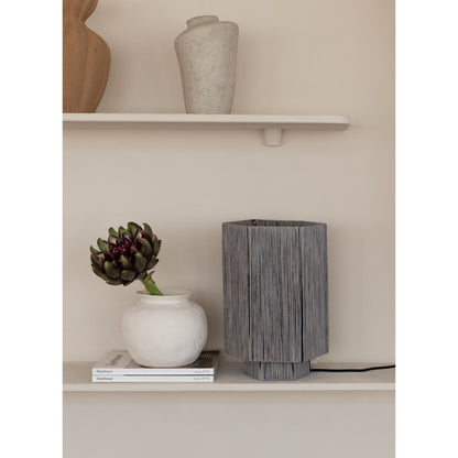 Tafellamp Panama - Lichtgrijs - 36x24x36cm - depauwwonen