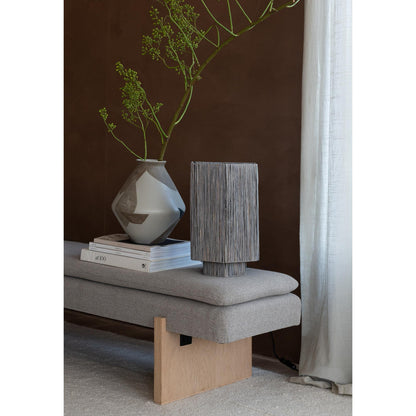 Tafellamp Panama - Lichtgrijs - 36x24x36cm - depauwwonen